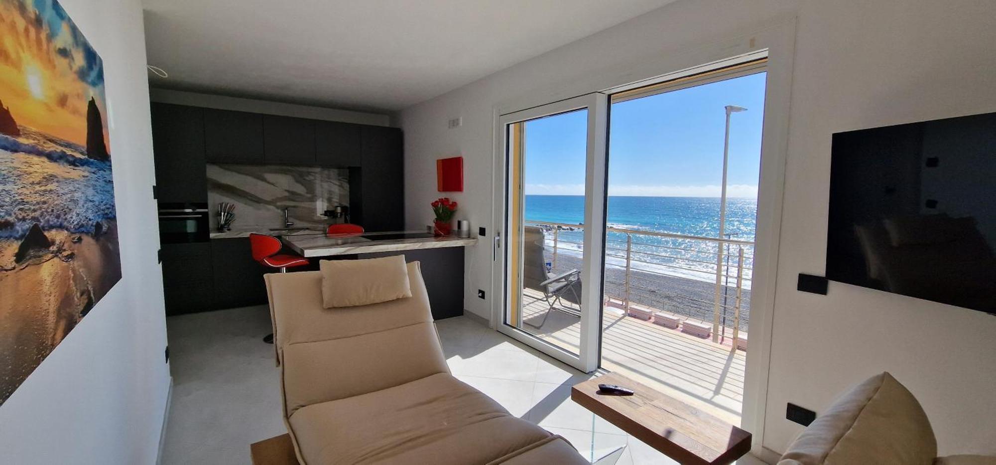 Mare Blu Apartman Ventimiglia Kültér fotó