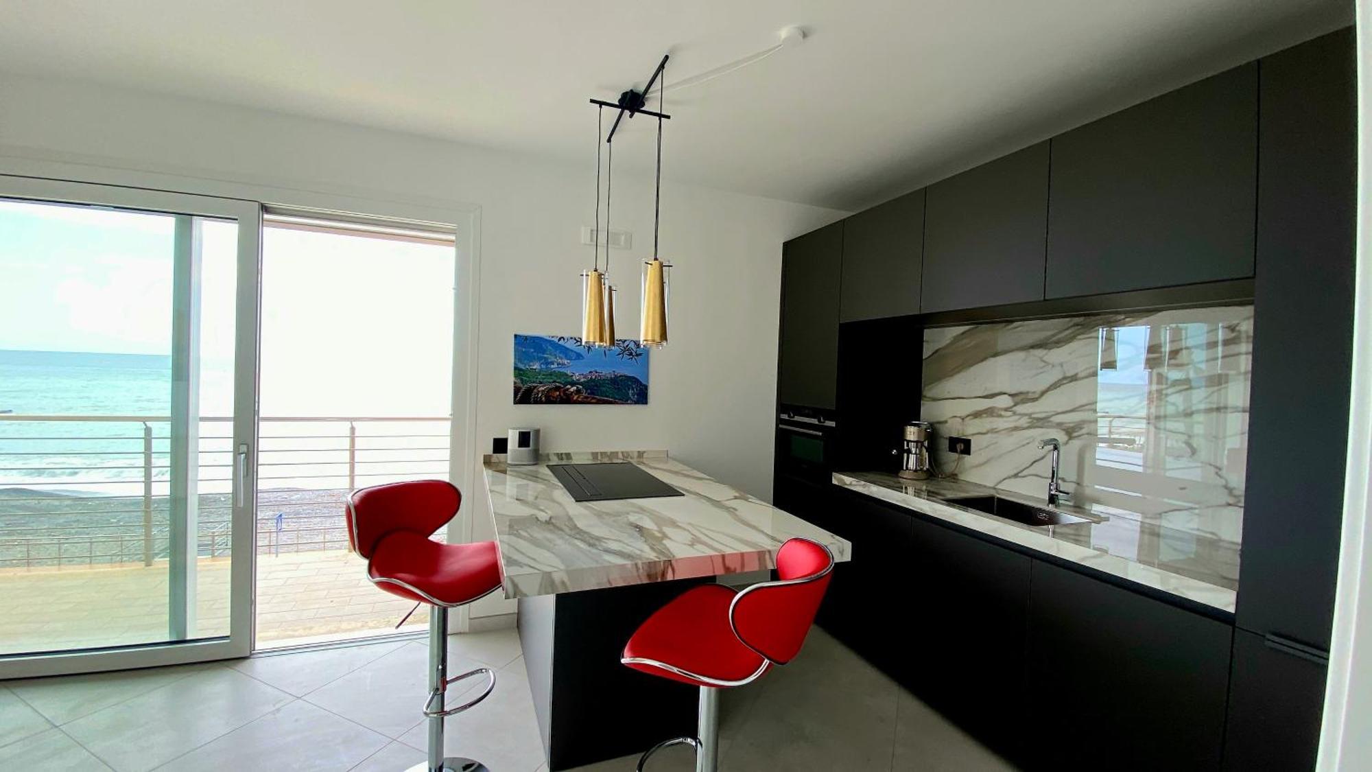Mare Blu Apartman Ventimiglia Kültér fotó