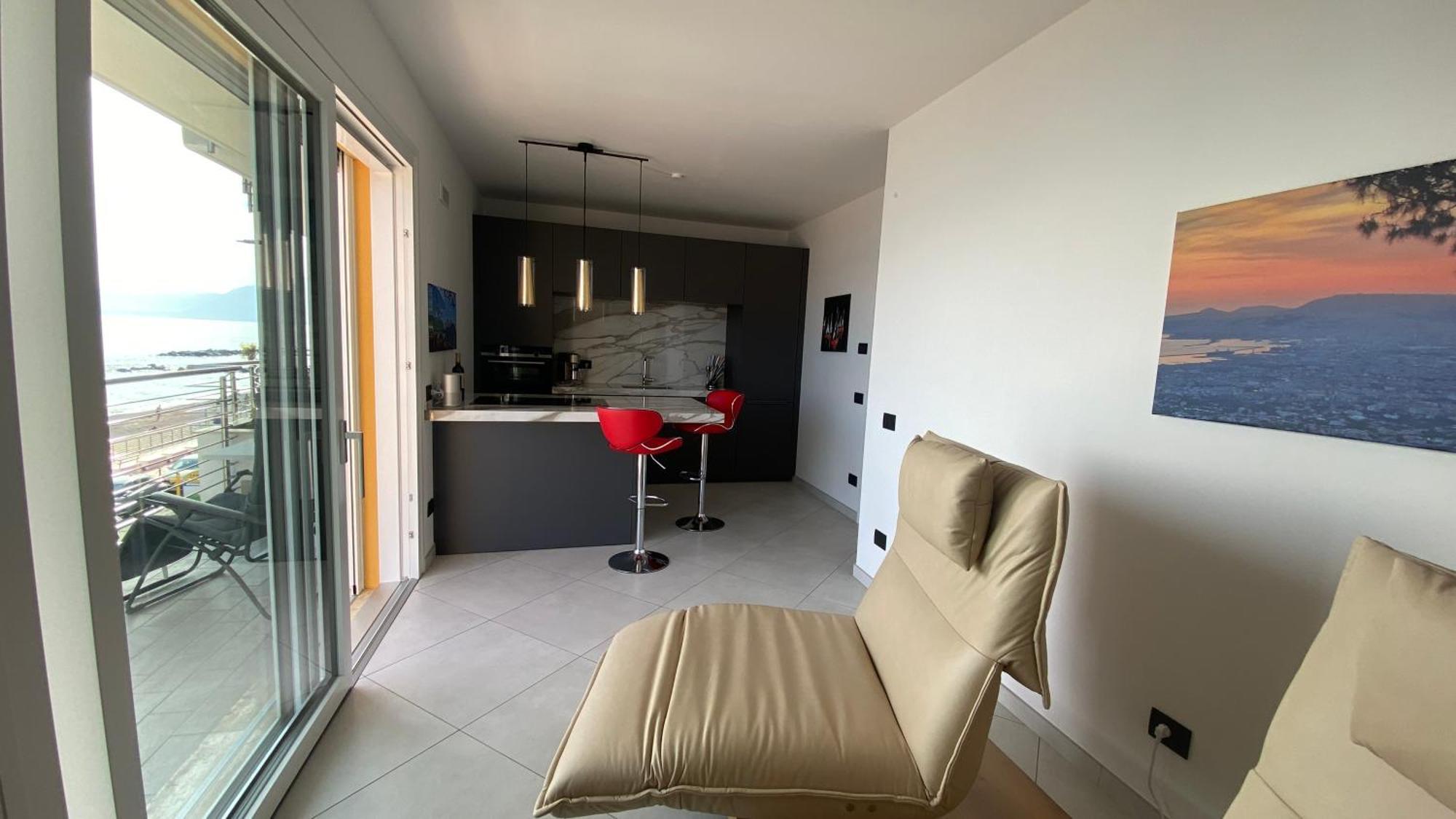Mare Blu Apartman Ventimiglia Szoba fotó