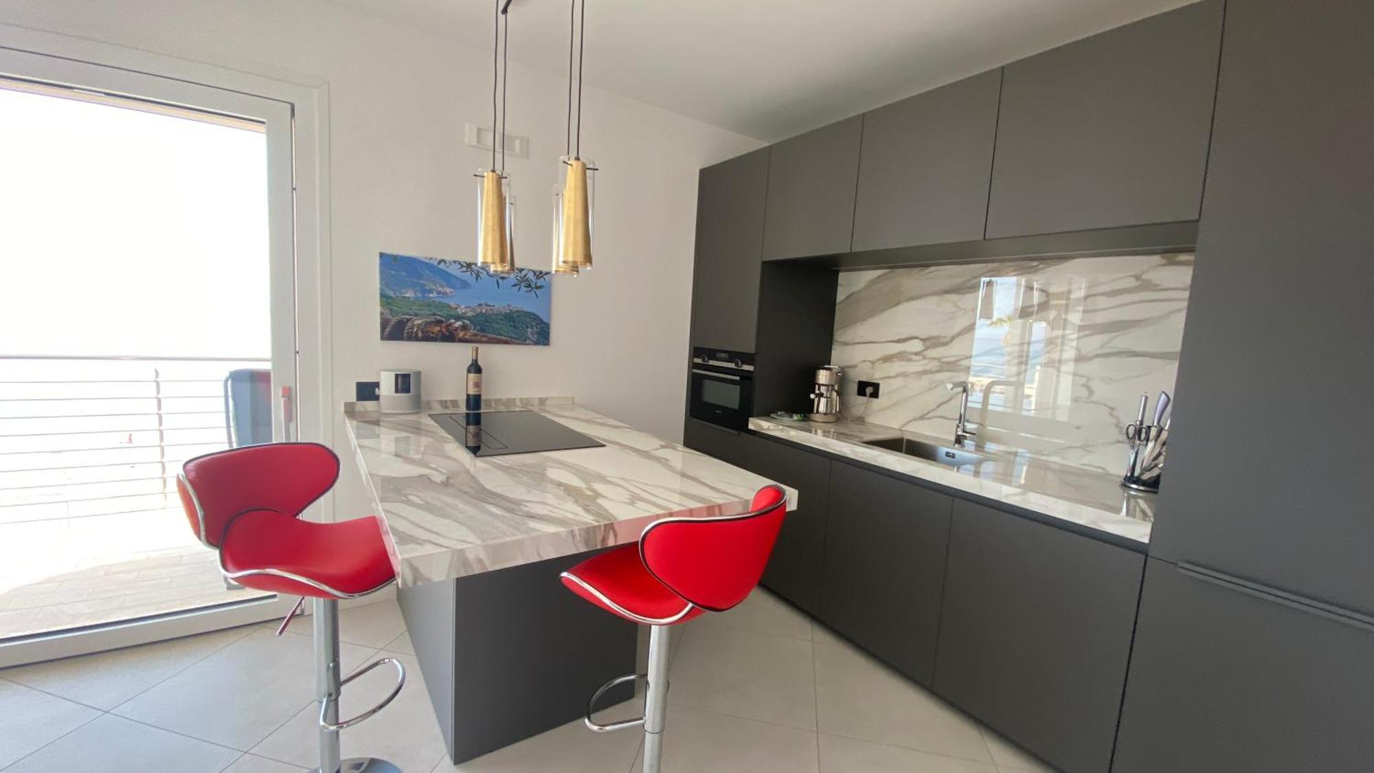 Mare Blu Apartman Ventimiglia Szoba fotó