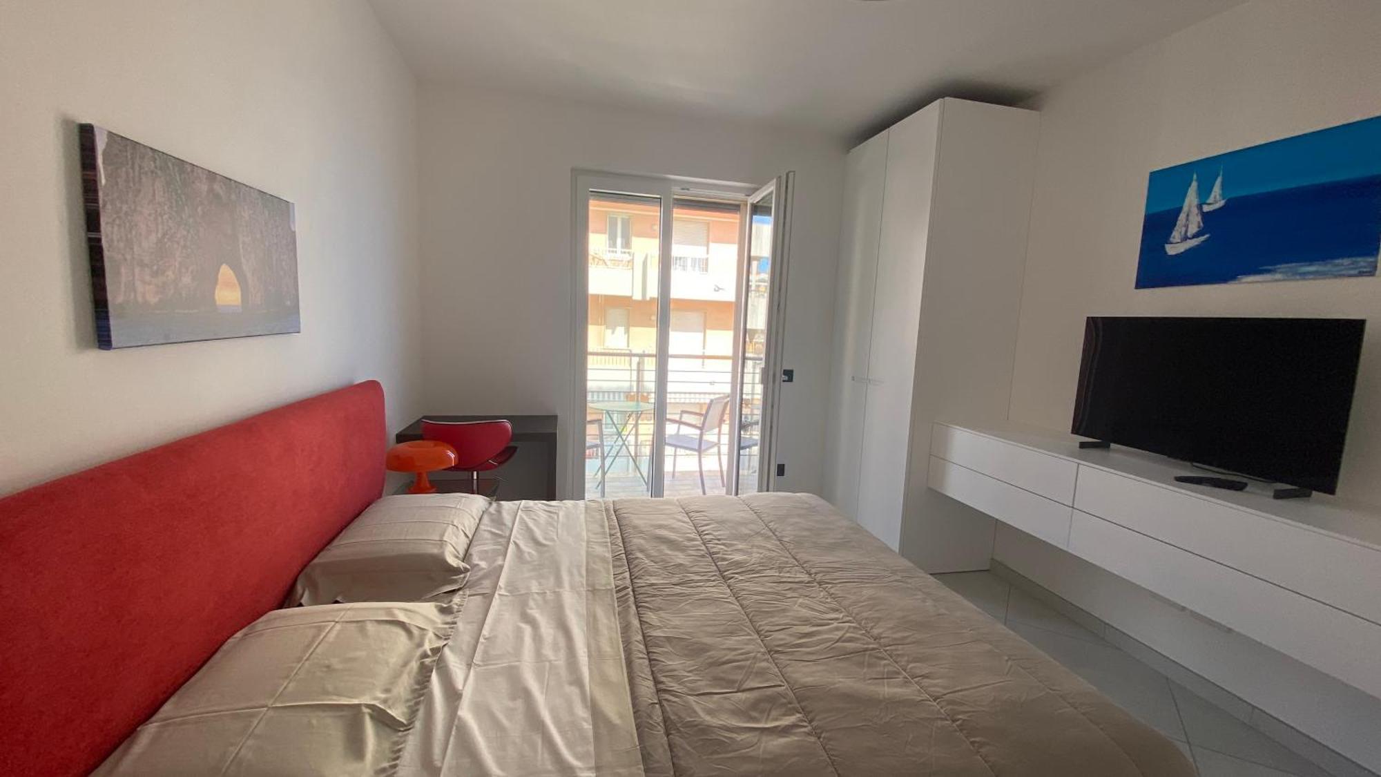 Mare Blu Apartman Ventimiglia Szoba fotó