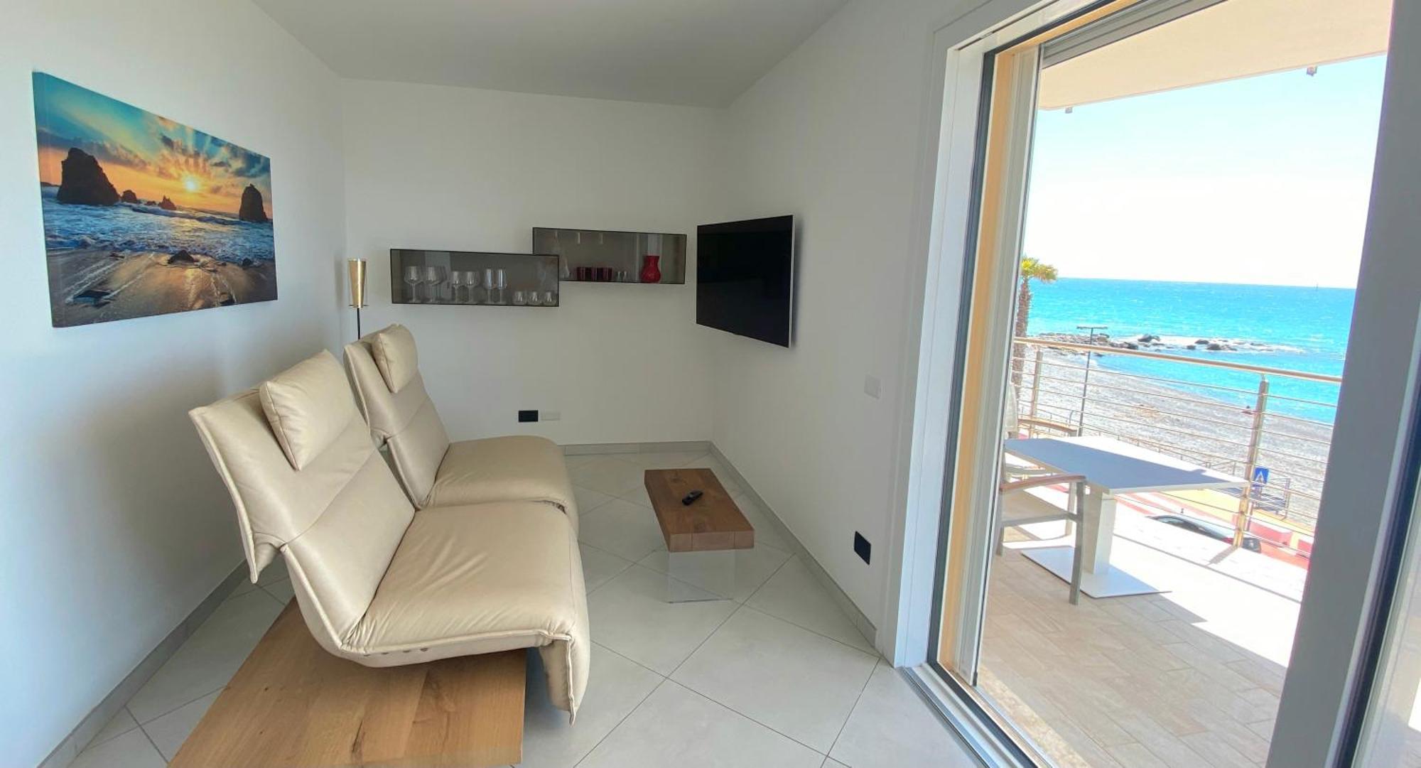 Mare Blu Apartman Ventimiglia Szoba fotó